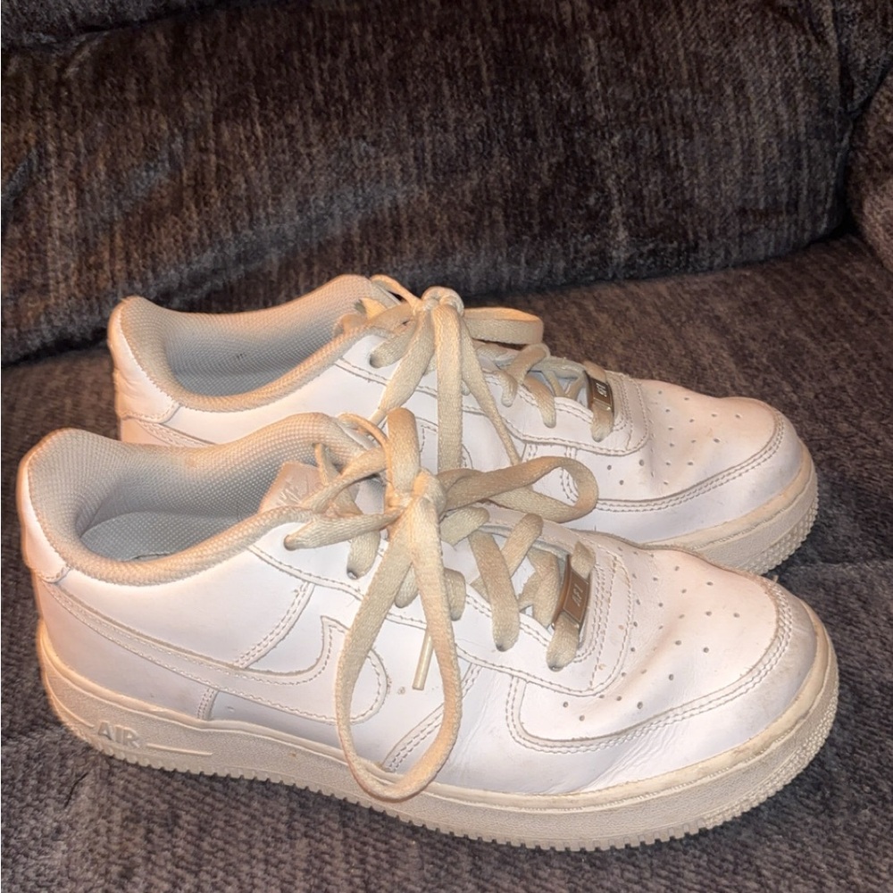 Nike White and Cream Sneakers
